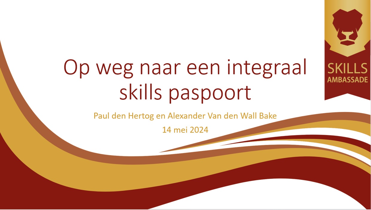 Op weg naar een integraal skills paspoort