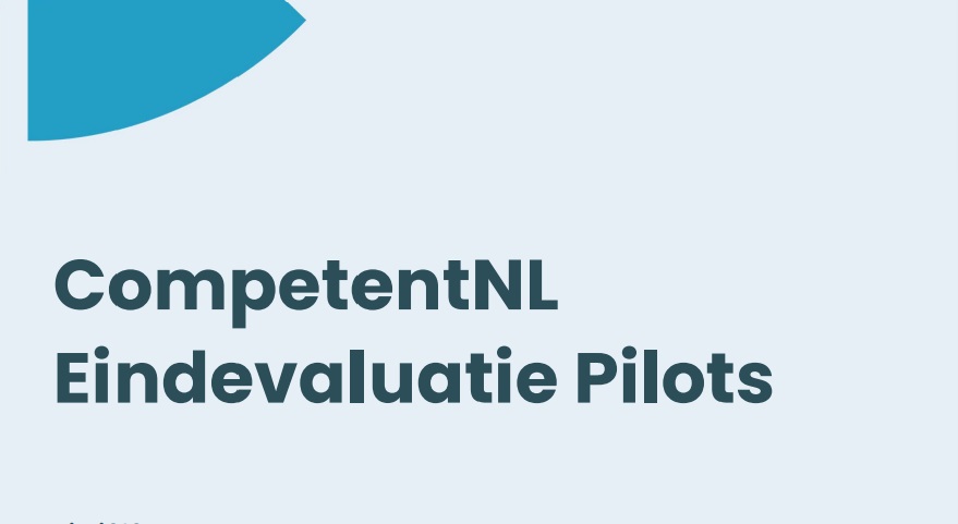 Hoe bruikbaar is CompetentNL? – Rapport eindevaluatie pilots